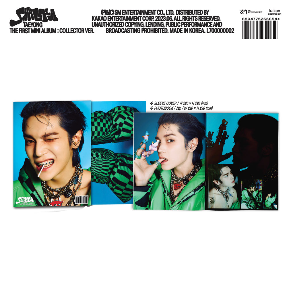 TAEYONG - SHALALA (Photobook Ver.) 1st Mini Album