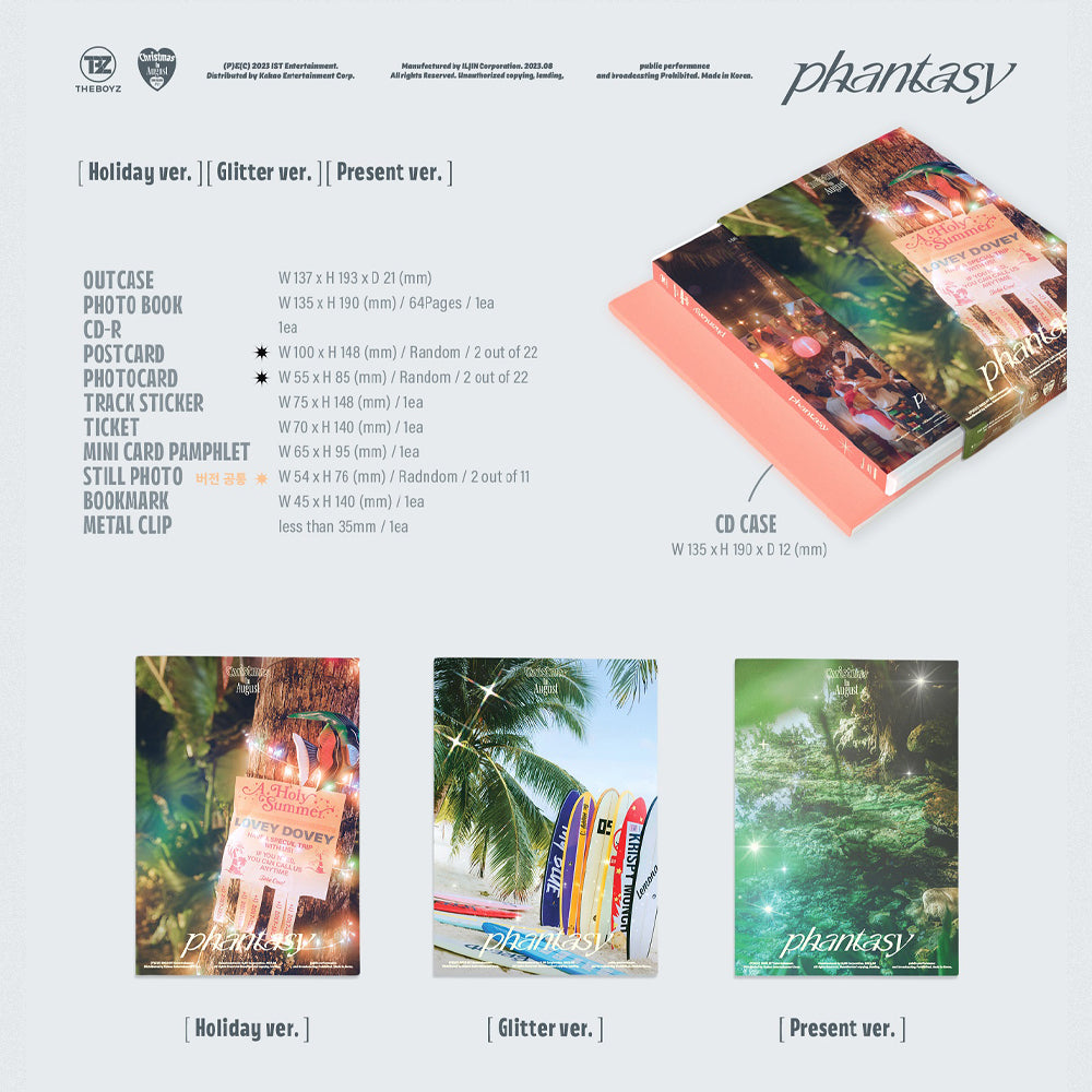 THE BOYZ - PHANTASY Pt. 1 Christmas in August (2nd Album)