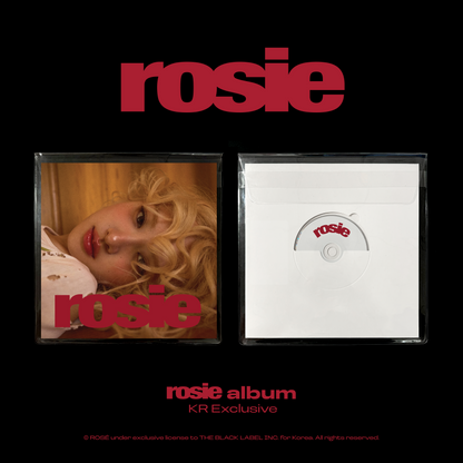 [PRE-ORDER] ROSÉ - ROSIE (KR Exclusive Ver.) 1st Studio Album