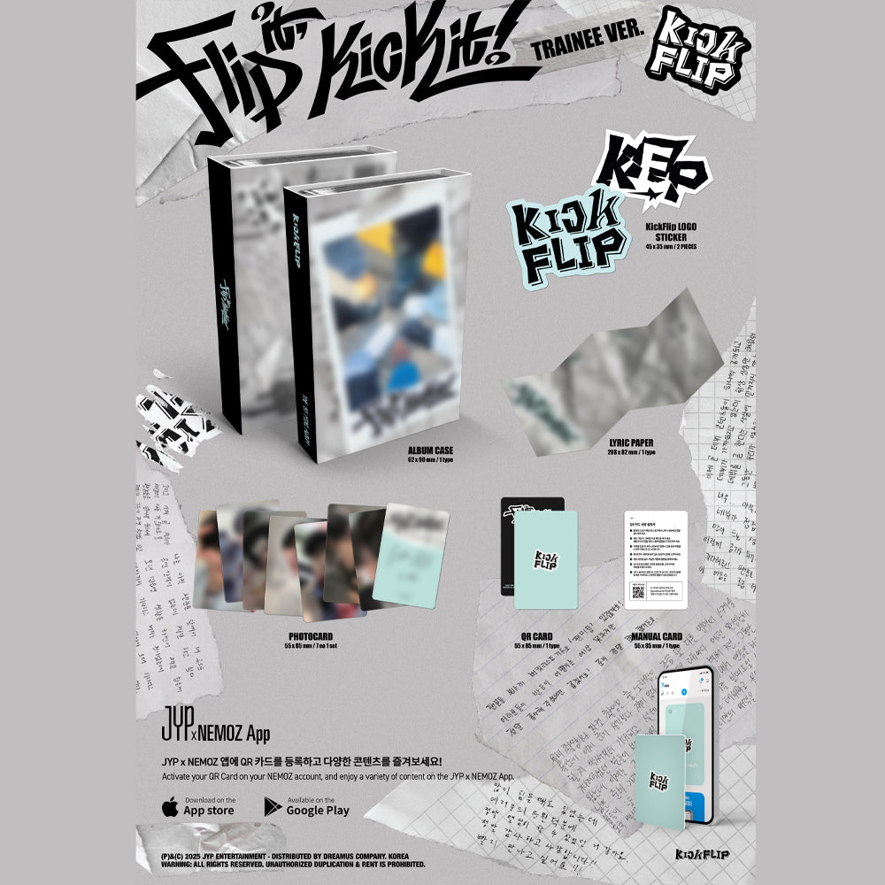 [PRE-ORDER] KICKFLIP - Flip it, Kick it! (Trainee Ver.) 1st Mini Album