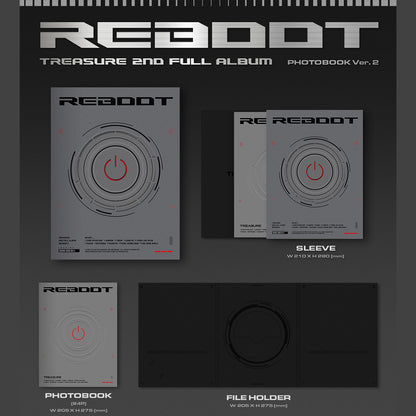 TREASURE - Reboot (Photobook Version) 2nd Album