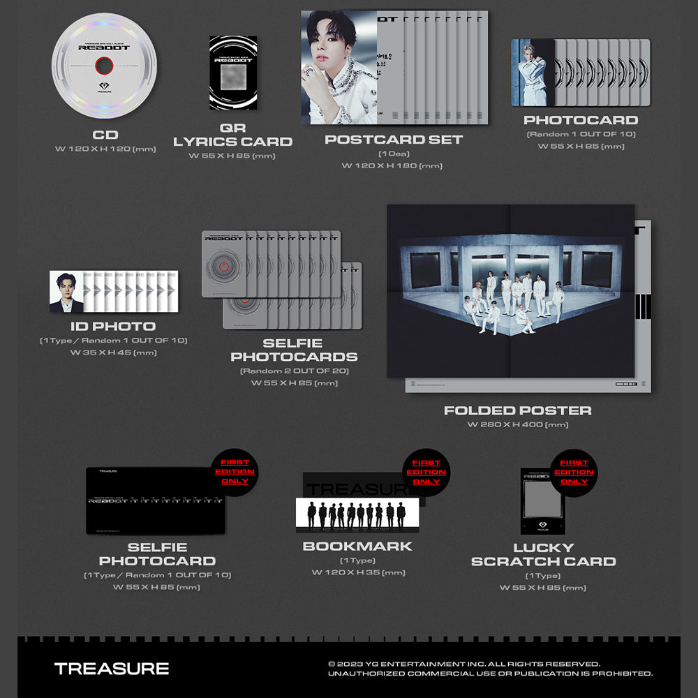 TREASURE - Reboot (Photobook Version) 2nd Album
