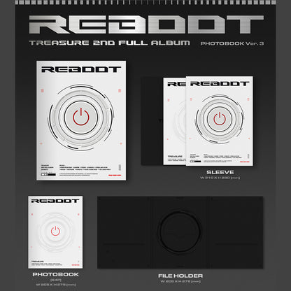TREASURE - Reboot (Photobook Version) 2nd Album