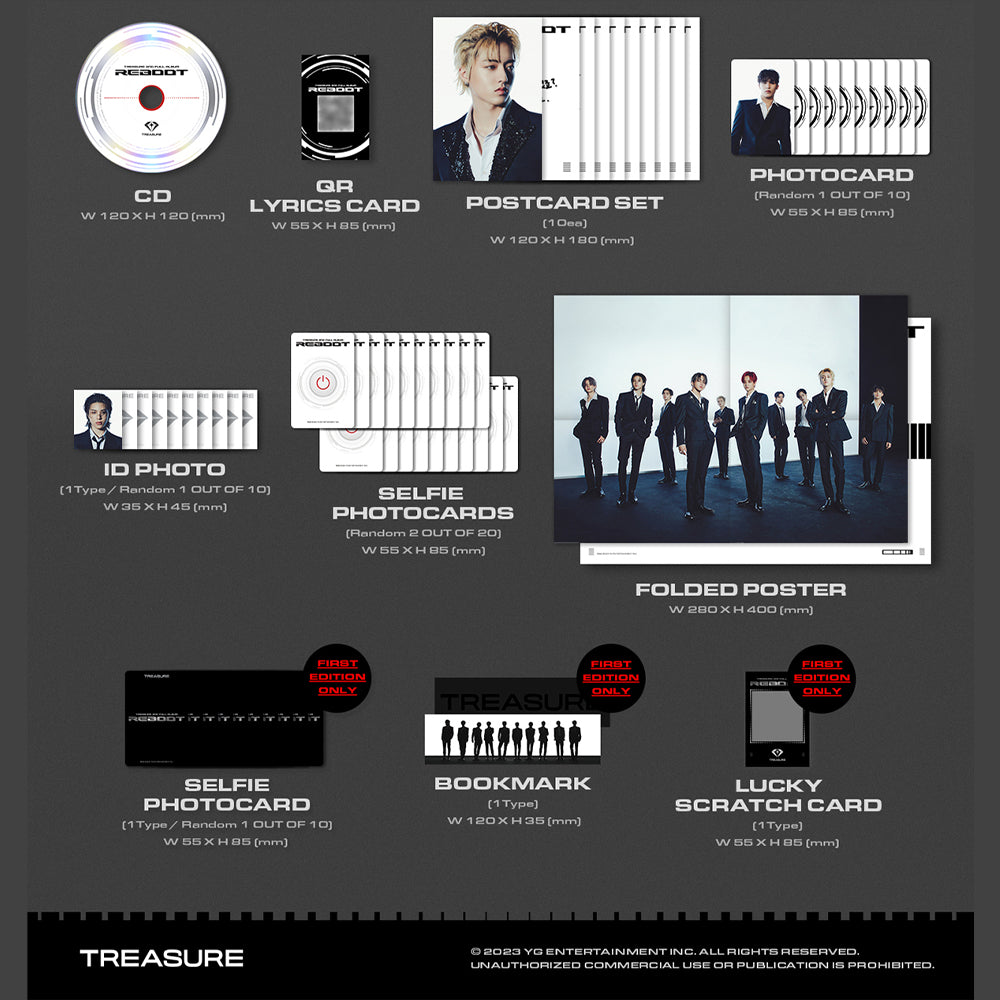 TREASURE - Reboot (Photobook Version) 2nd Album