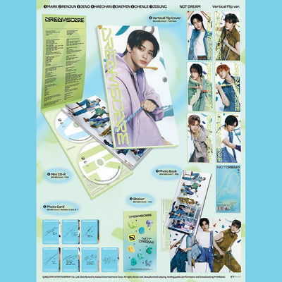 NCT DREAM - Dreamscape (Vertical Flip Ver.) 4th Album