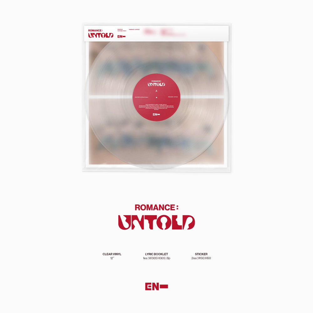 ENHYPEN - Romance: Untold (Vinyl Ver.) 2nd Full Album