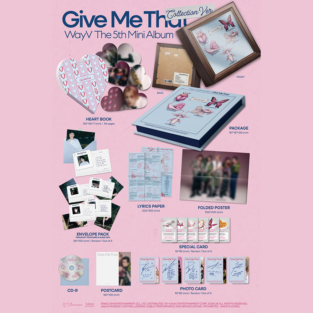 WAYV - Give Me That (Collection Box Ver.) 5th Mini Album