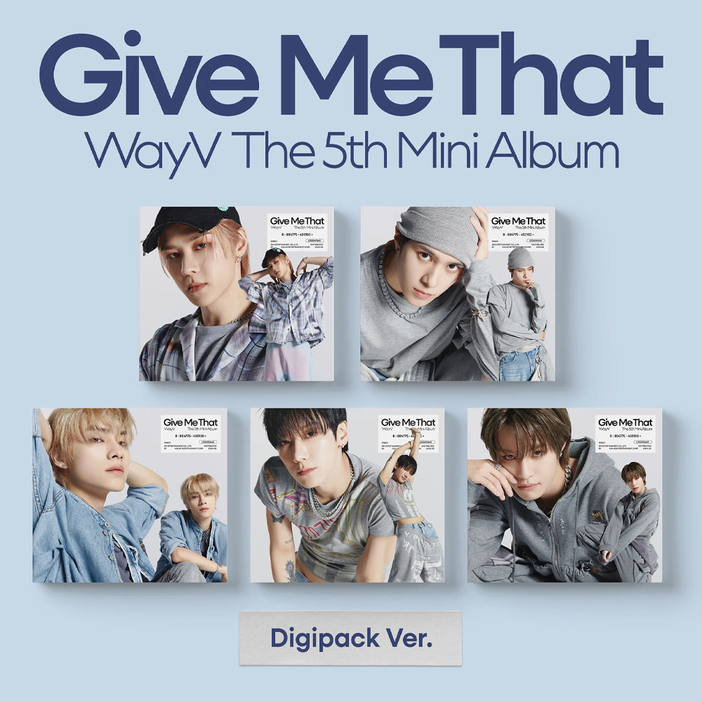 WAYV - Give Me That (Digipack Ver.) 5th Mini Album