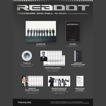 TREASURE - Reboot (YG Tag Version) 2nd Album