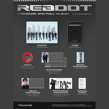 TREASURE - Reboot (YG Tag Version) 2nd Album