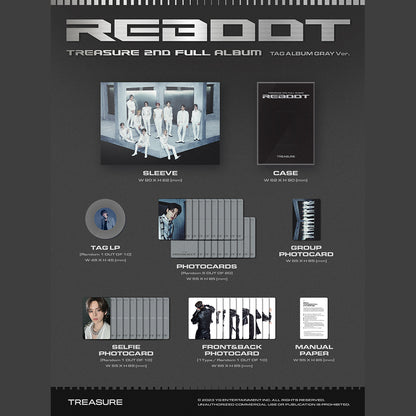 TREASURE - Reboot (YG Tag Version) 2nd Album